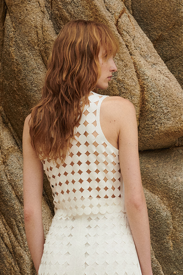 ΜΠΛΟΥΖΑ CUTCUUTUR - WHITE